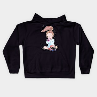 Reading and Coffee Kids Hoodie